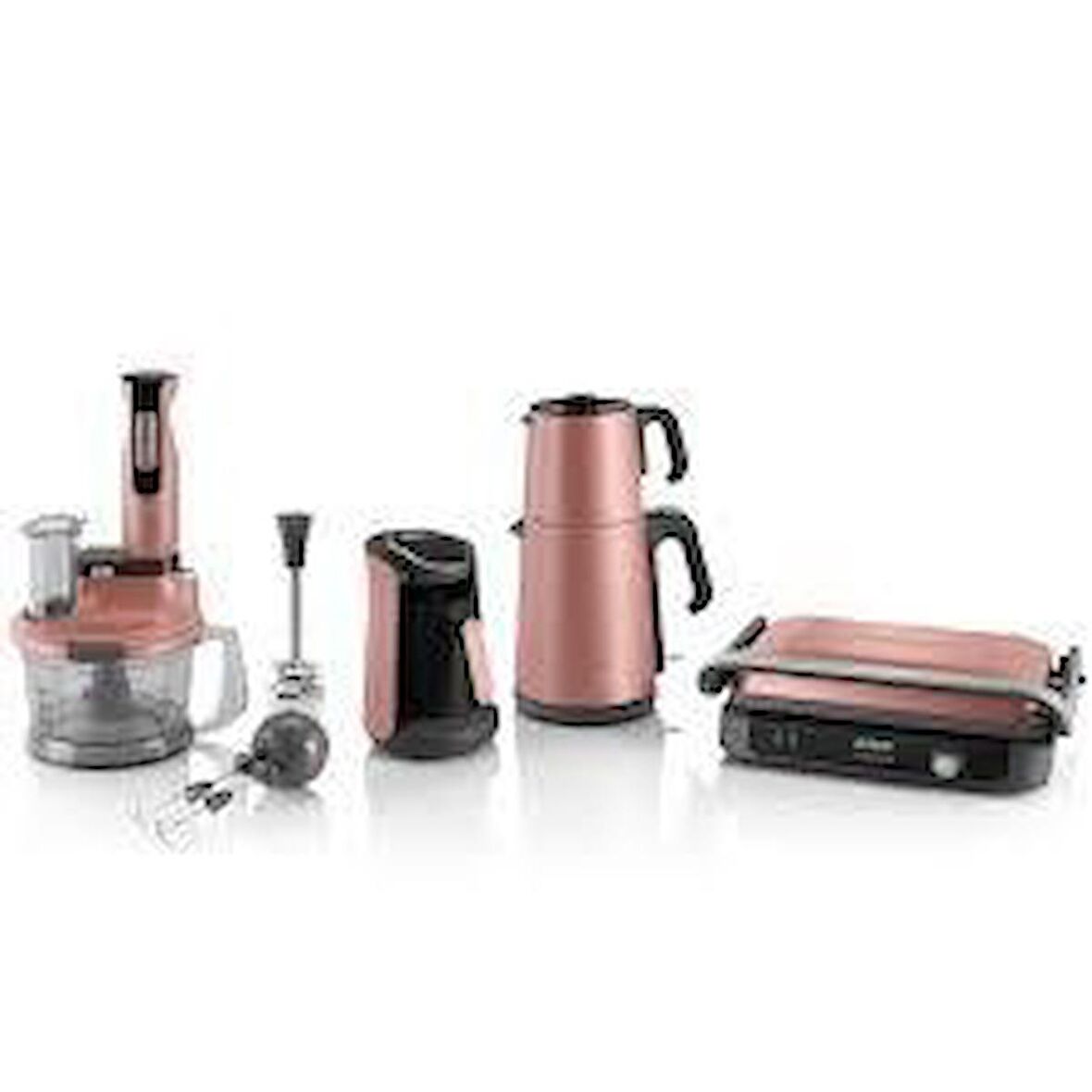 Arzum 1500 W Set Mikser Rose
