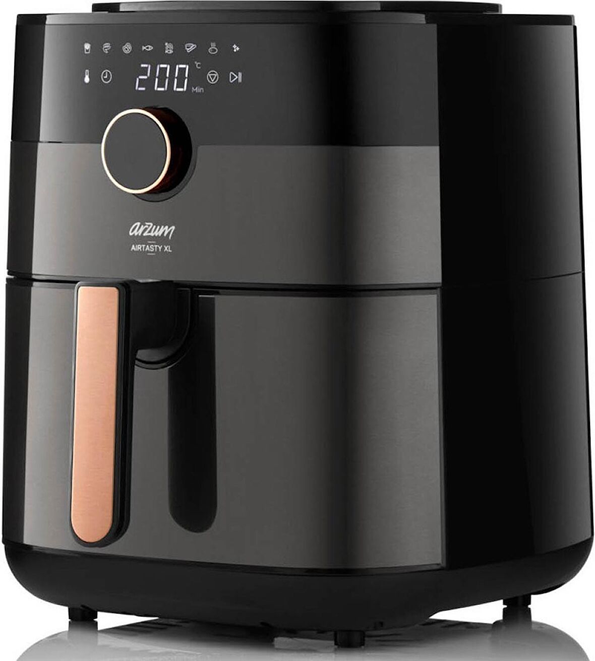 Arzum AR2074-B 6 lt Yağsız Airfryer Bronz - Siyah