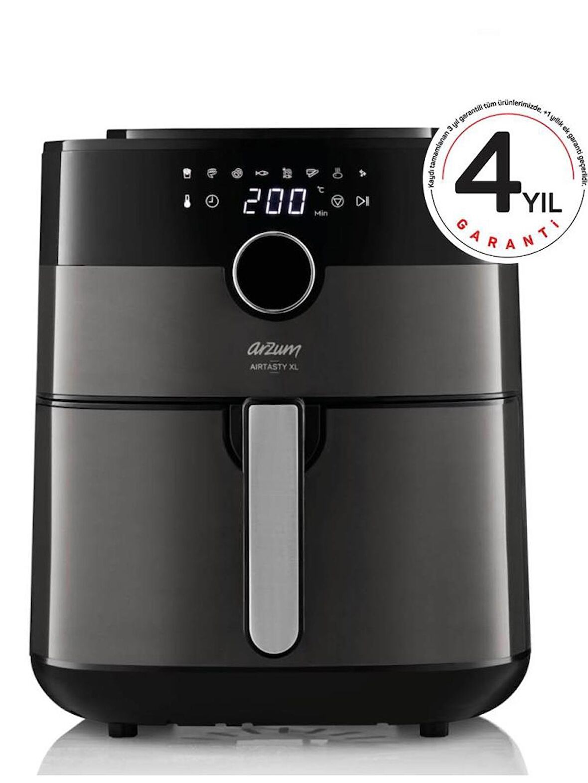 Arzum AR2074-G 6 lt Yağsız Airfryer Siyah