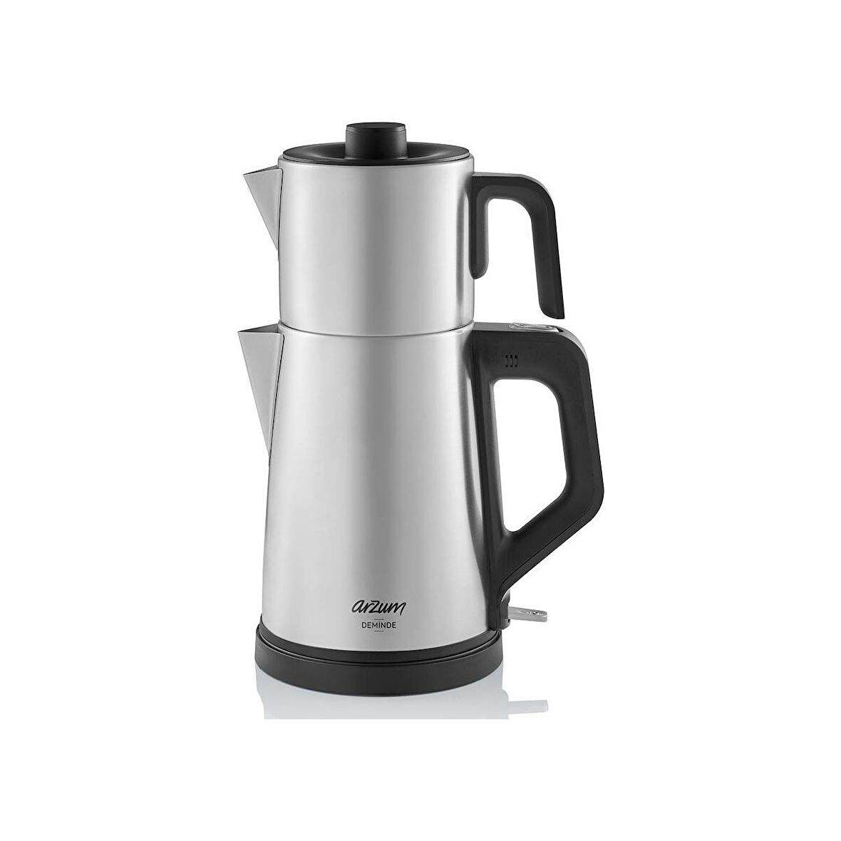 Arzum AR3129 1800 W Çay Makinesi Inox - Siyah 