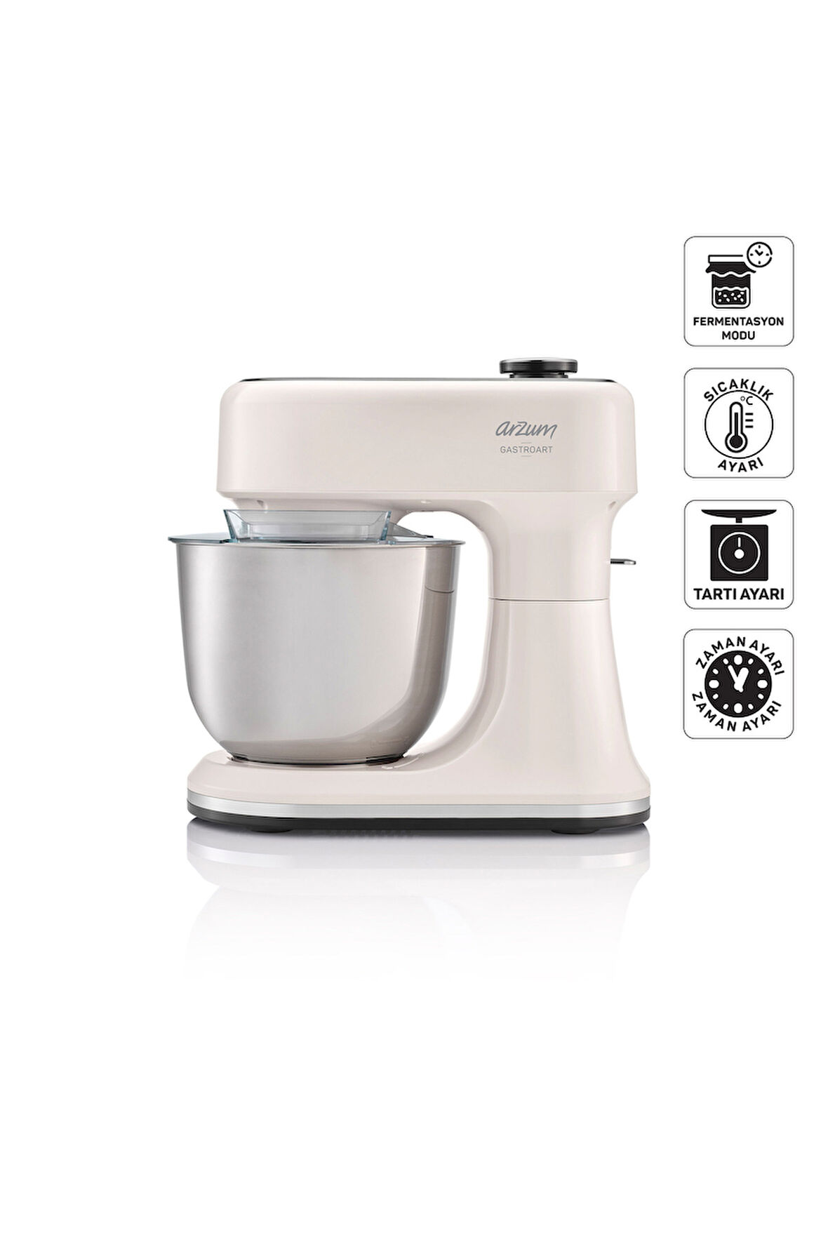 ARZUM 1190-33 GASTROART STAND MIKSER KREM