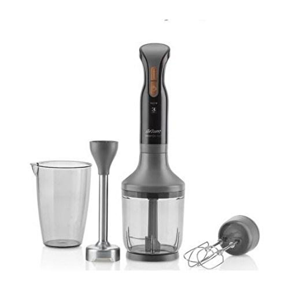 ARZUM AR1014 PROSTİCK 1500W EL BLENDER SETİ - SİYAH