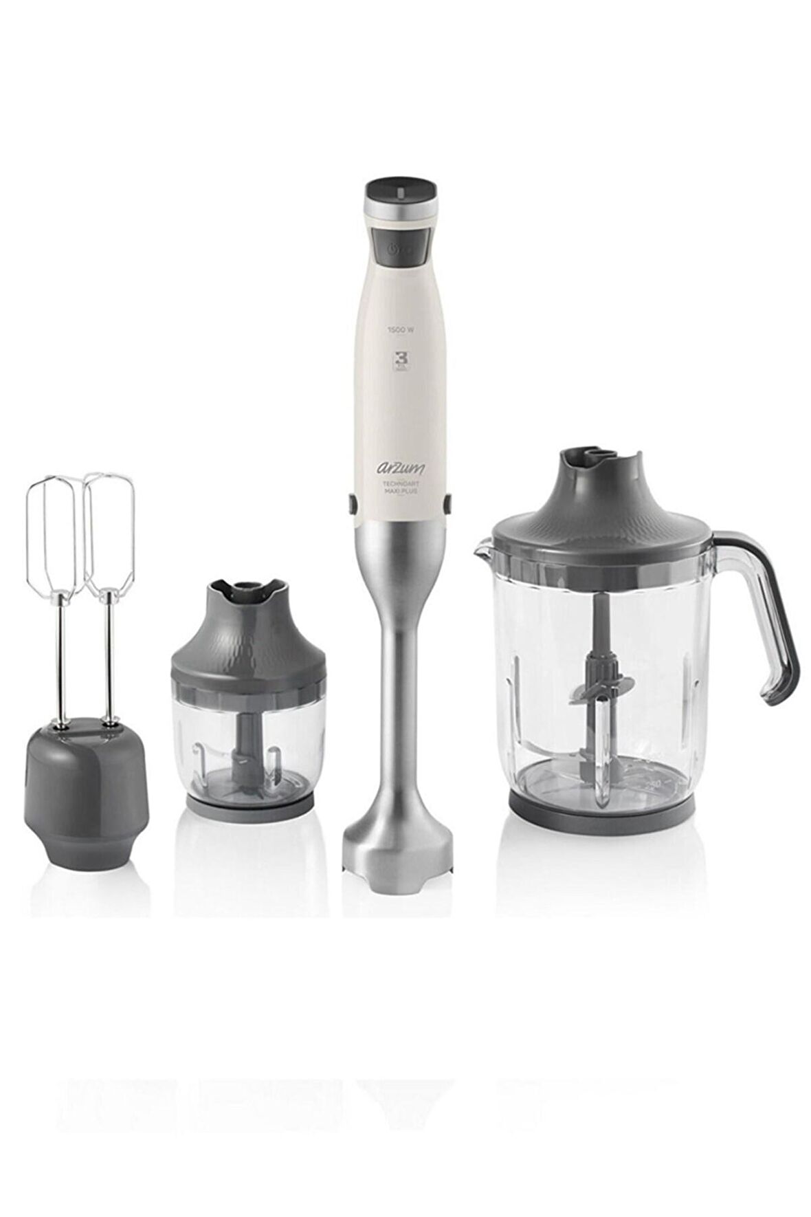 Arzum AR1115-B Technoart Maxi Plus Neo Blender Seti Beyaz