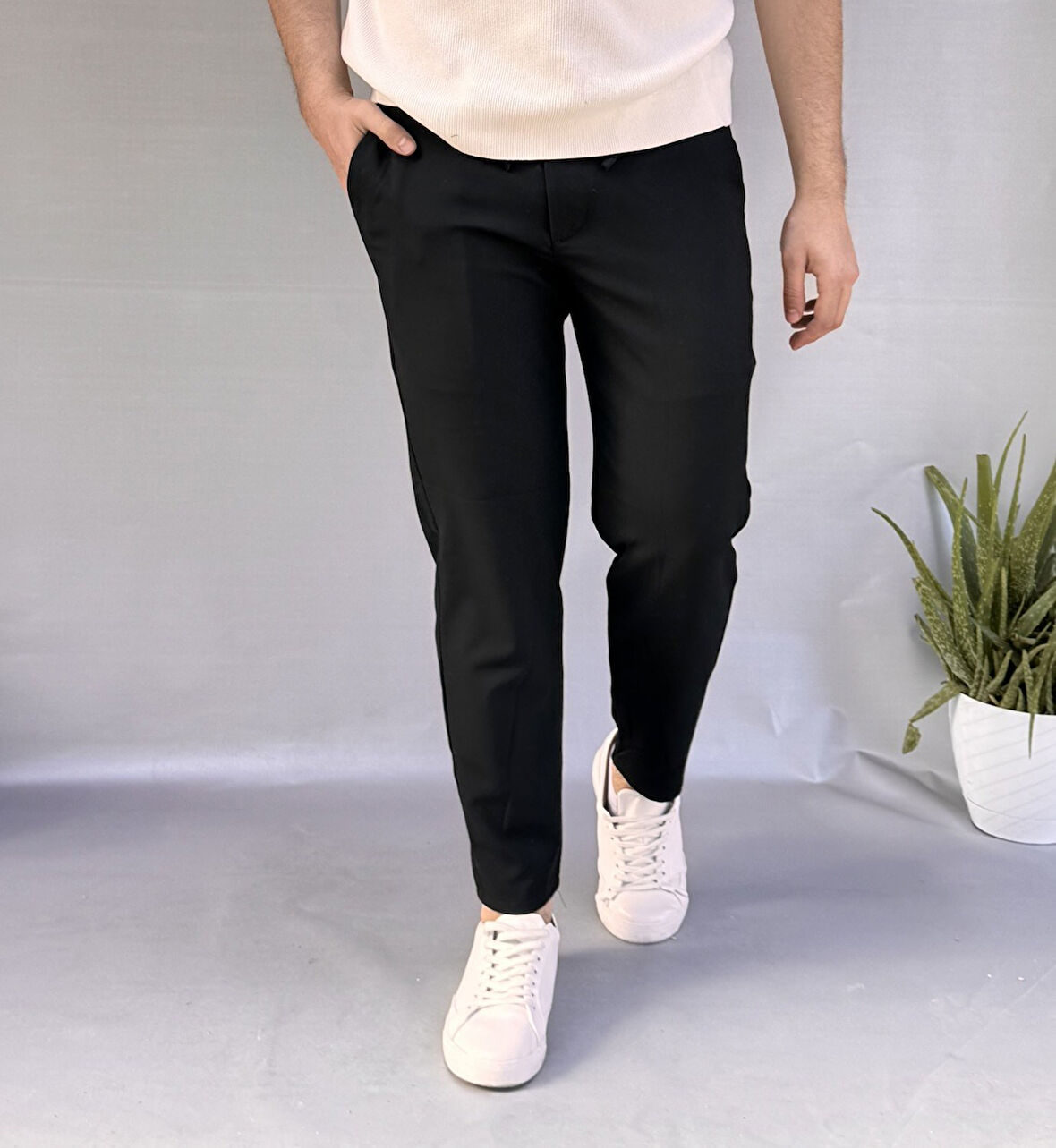 Bel İpli Slim Fit Jogger