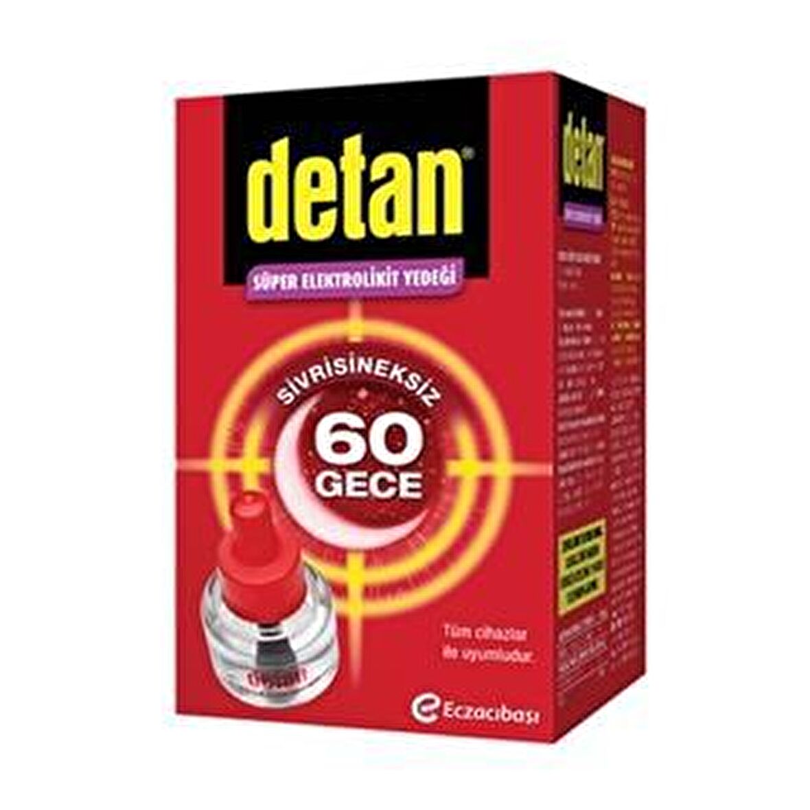 Detan 60 Gece Süper Elektrolikit Yedek