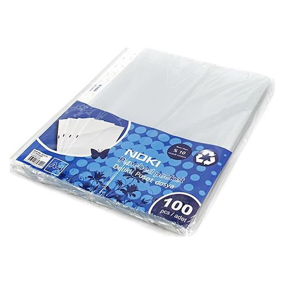 Noki 4830XL Poşet Dosya 100'lü 5 Adet
