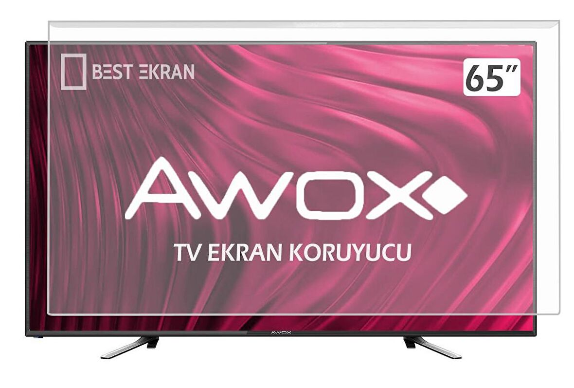 AWOX 65A6500 TV EKRAN KORUYUCU - Awox 65" Tv Ekran Koruyucu 65A6500USWF