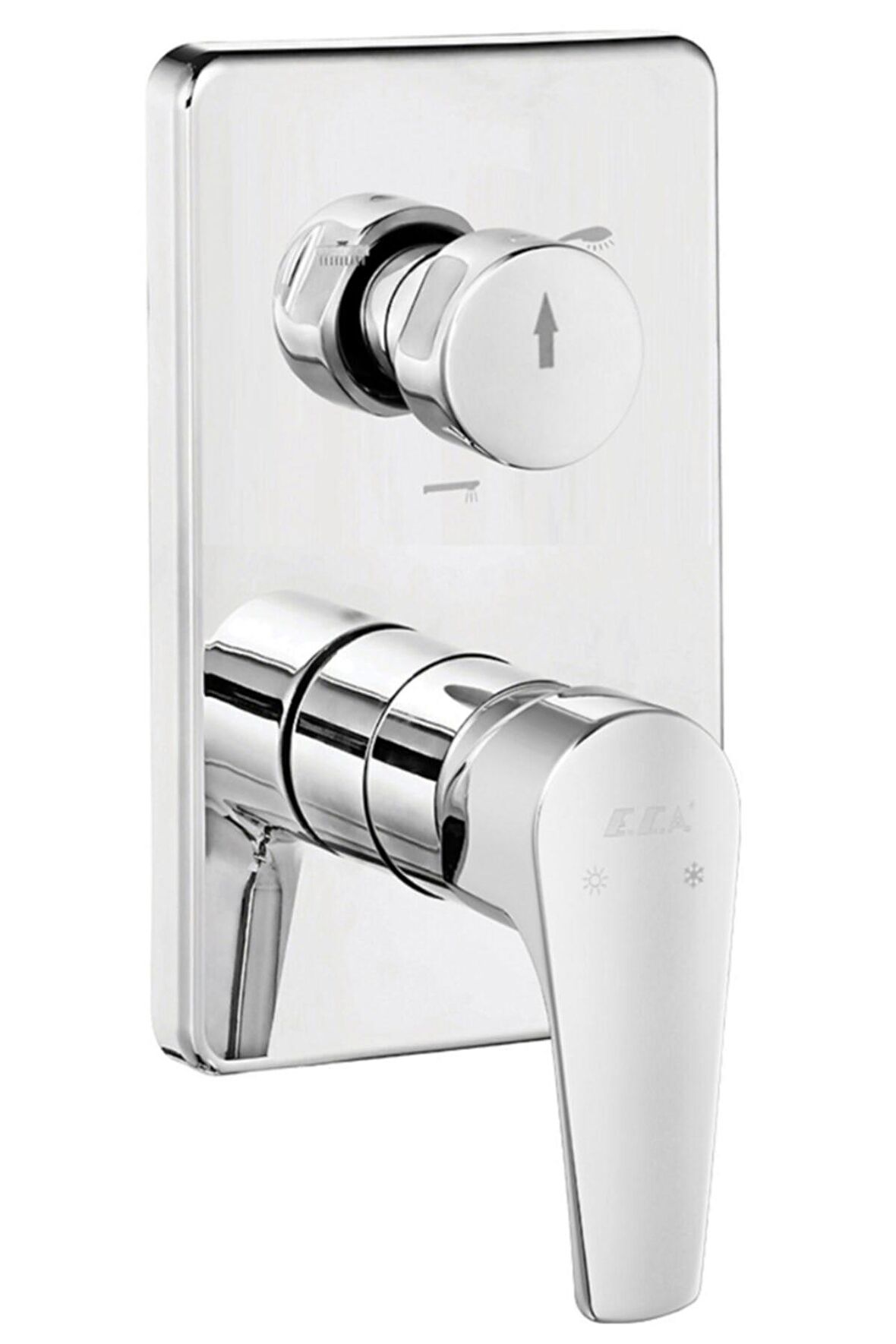 E.C.A Niobe 102167313-k Gümüş Banyo Bataryası