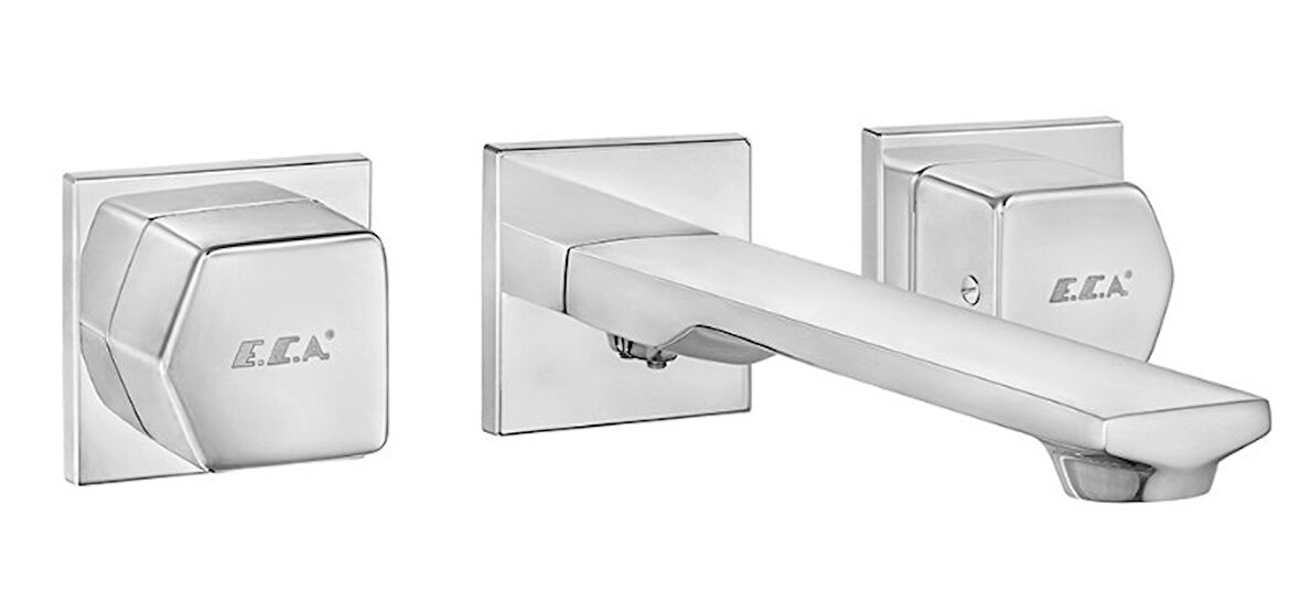ECA Royal Ankastre Lavabo Bataryası 3 Delikli Tezgah Üstü 102105666