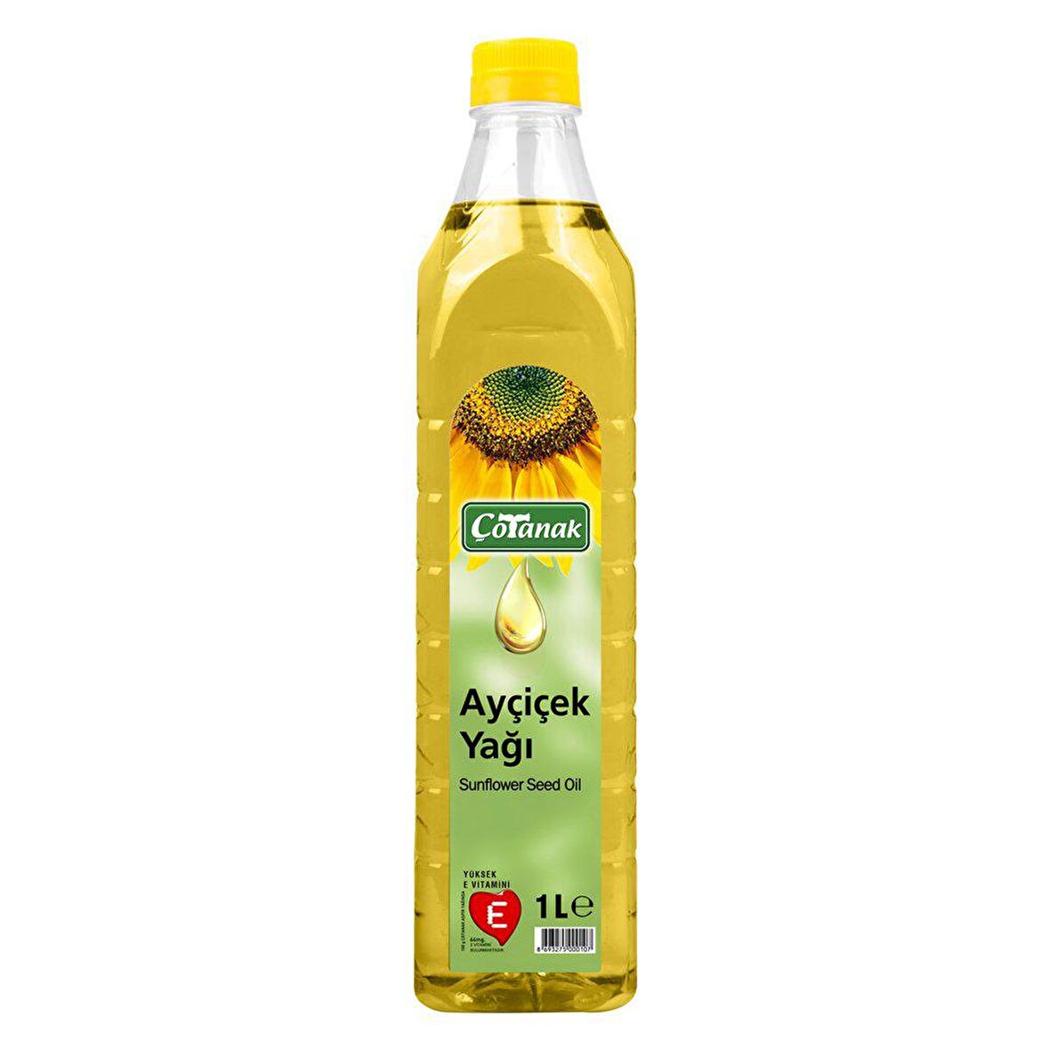 Çotanak Ayçiçek Yağı 1 lt