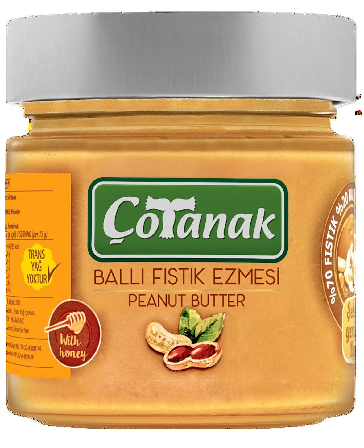 200g Ballı Fıstık Ezmesi