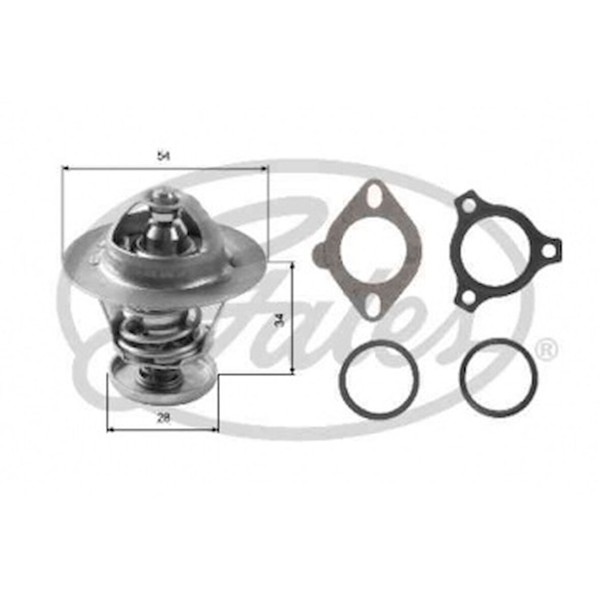 Psa Termostat - (88 Cc)16341-87789-000 - Gts Th26988g1