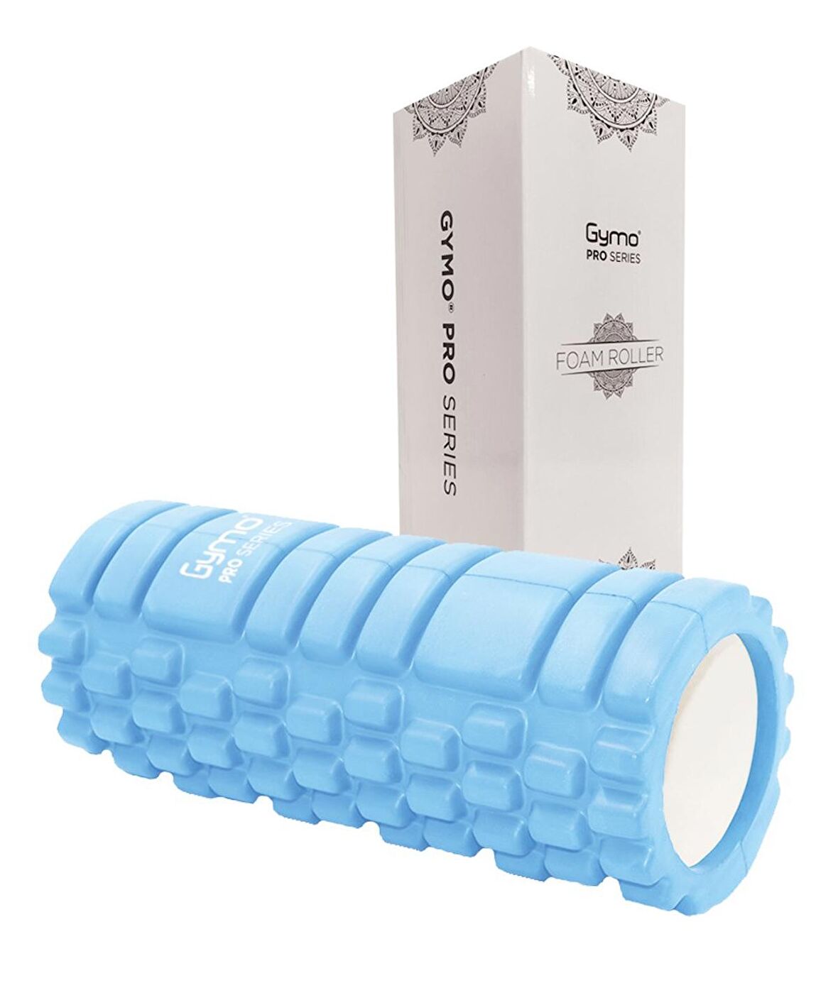 Gymo Pro Series Foam Roller Pilates Masaj Rulosu Mavi