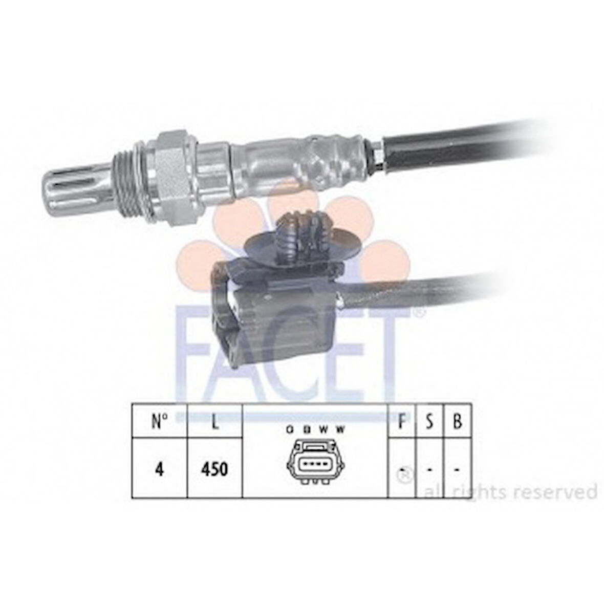 Renault Oksıjen Sensoru Logan Sandero Modus 1,2 16v Clio M4r Laguna III - Facet 10.8117