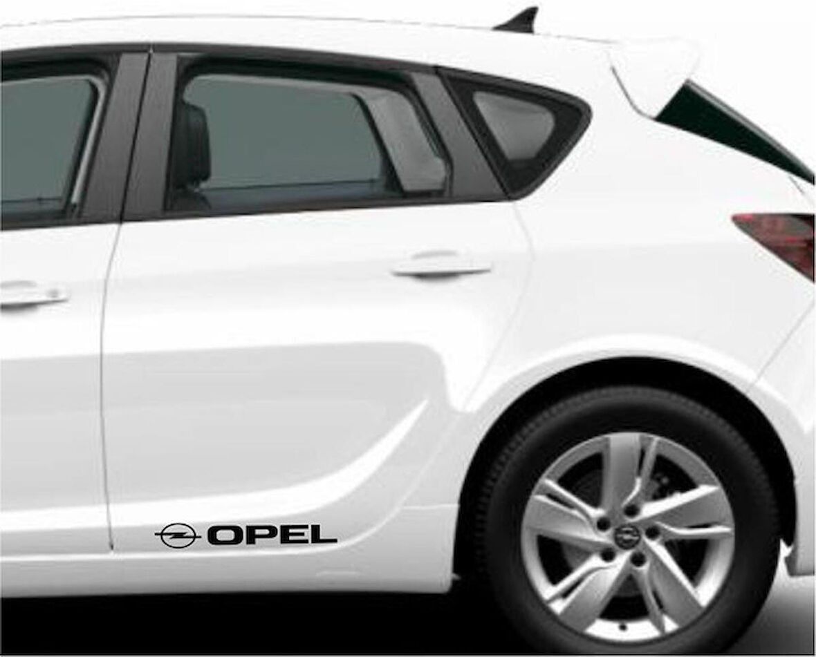 Opel Kapı altı Marşbiel Sticker Yapıştırması 3 adet