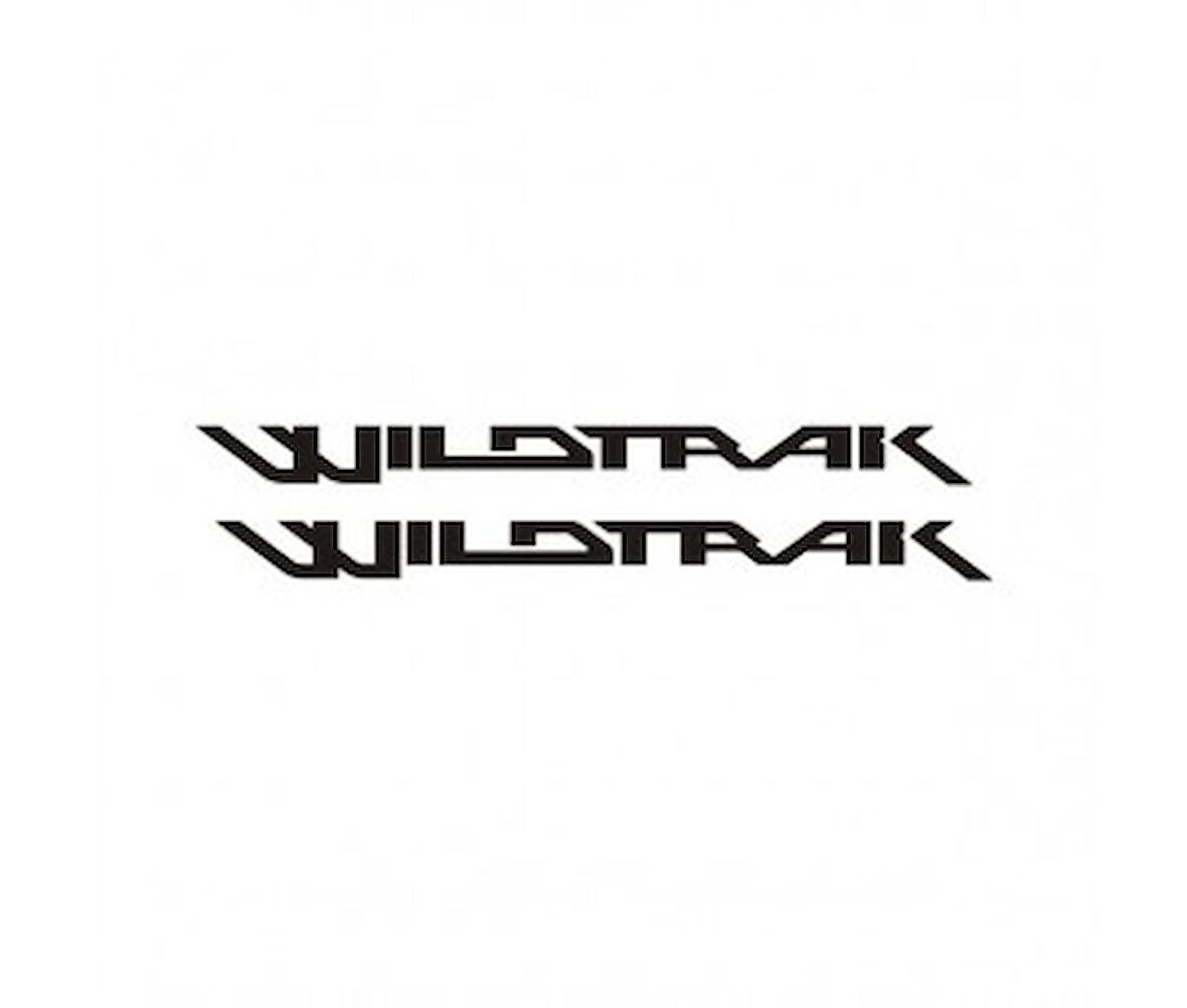 wildtrak  Sticker Araba Stickerı Yapıştırma 2Adet