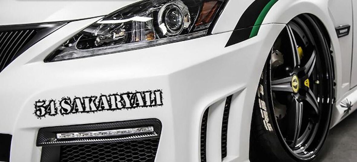 Sakaryalı 54 Plaka Araba oto Sticker Yapıştırma 2 Adet