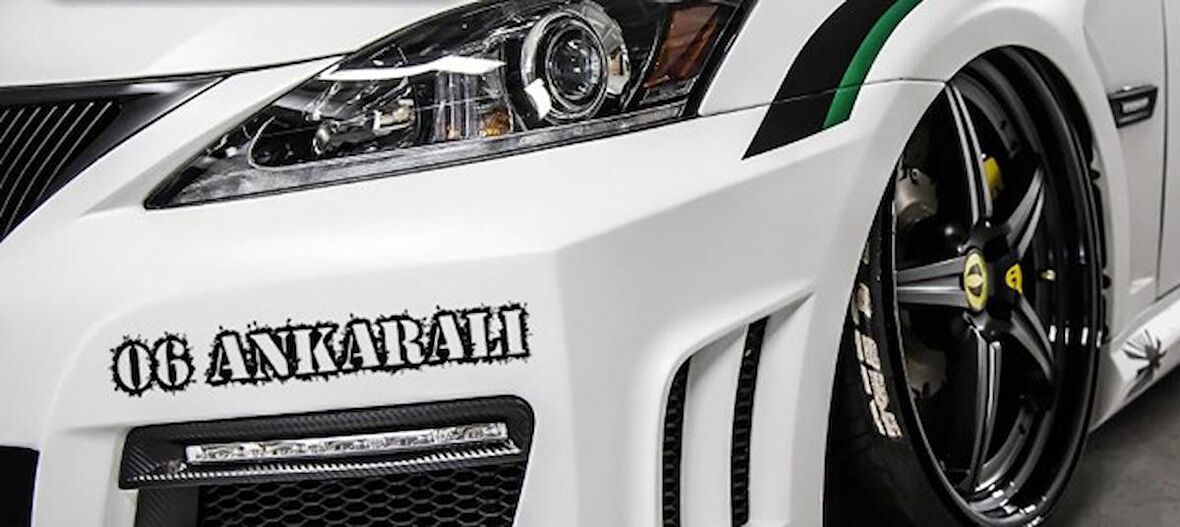Ankaralı 06 Plaka Araba oto Sticker Yapıştırma 2 Adet