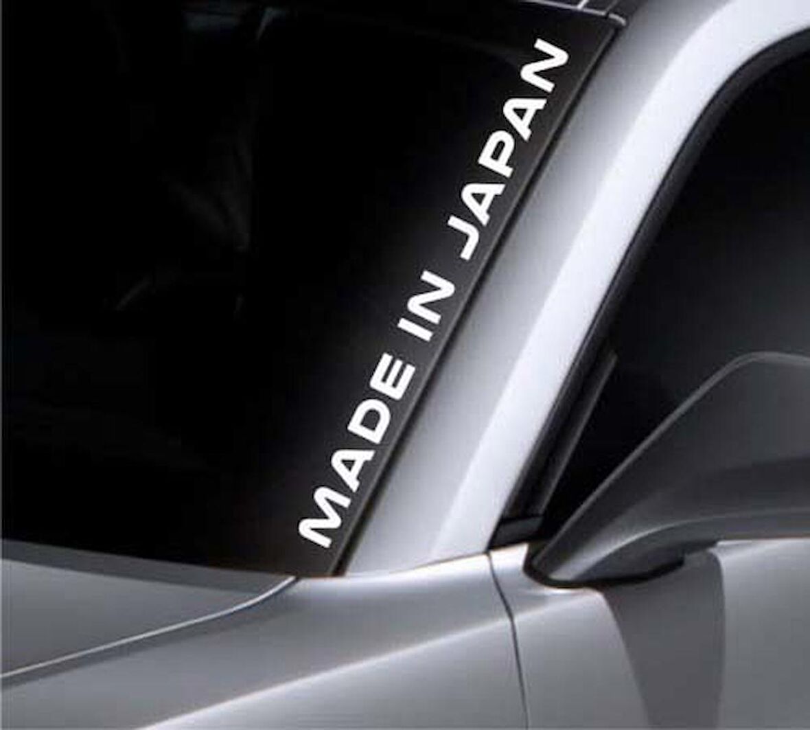 made in Japan Araba Stickerı Yapıştırma