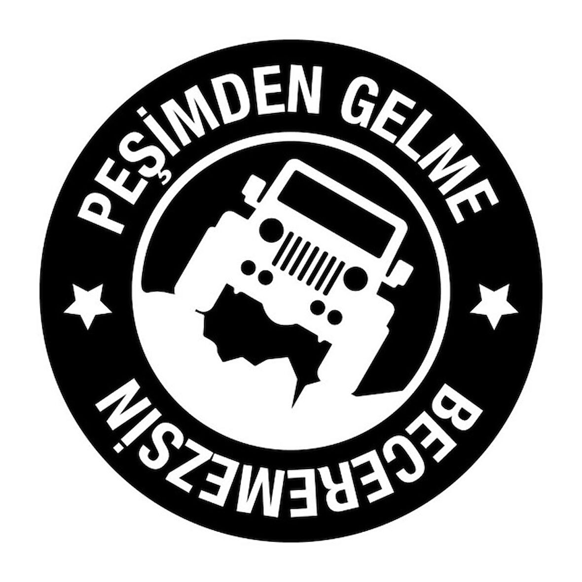 Peşimden Gelme Araba Stickerı Vinil Sticker