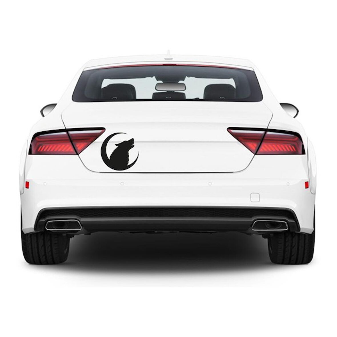 kurt Araba Stickerı Vinil Sticker Yapıştırma