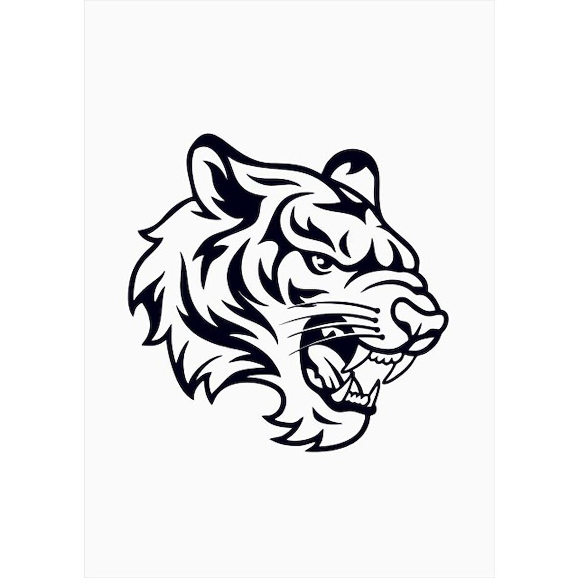 Kaplan Araba Stickerı Vinil Sticker