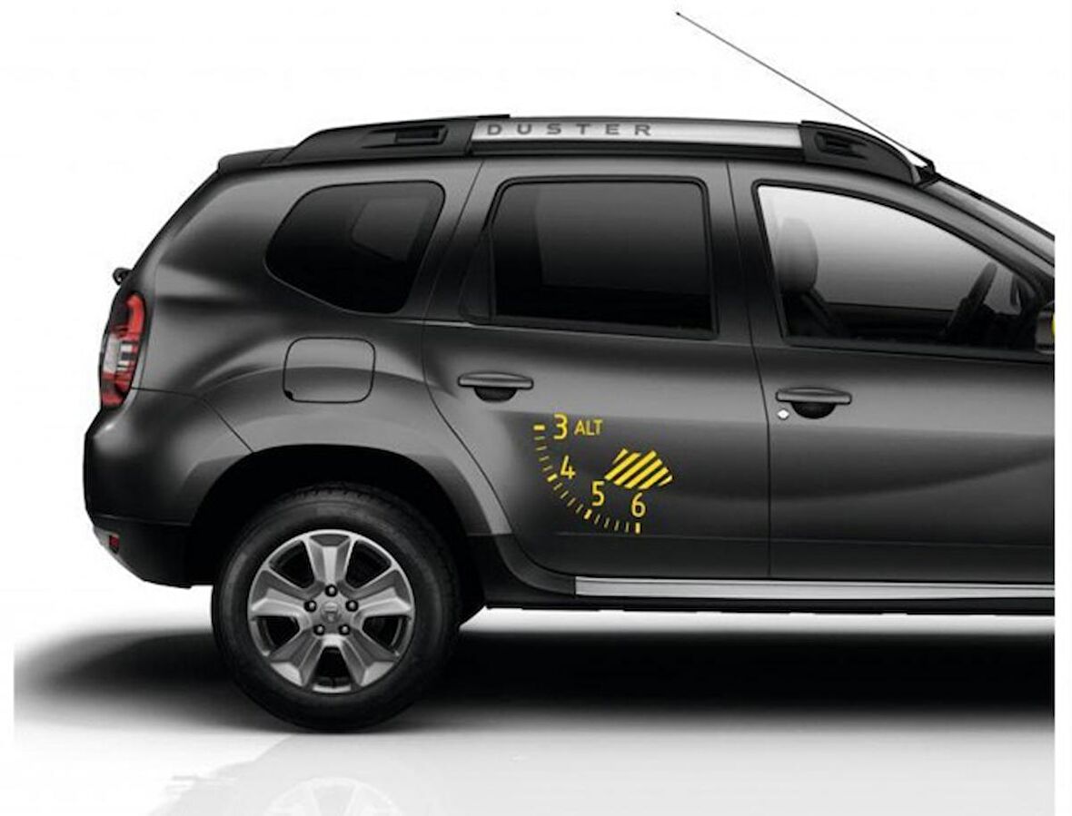 Dacia Duster Gösterge Kadran Sticker