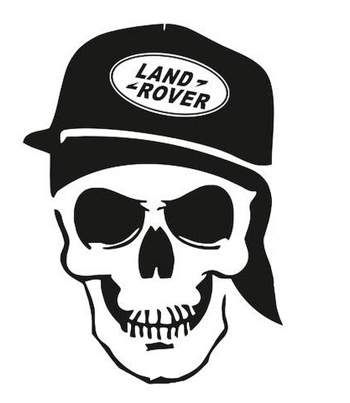 Land Rover Kuru Kafa Araba Stickerı Yapıştırma