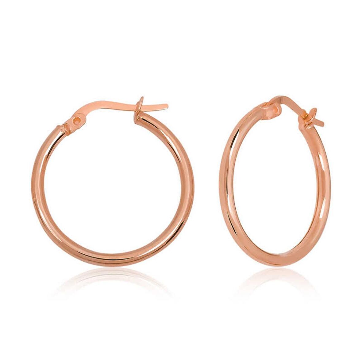 Lucky Life 925 Ayar Gumuss  Halka Kadın Küpe