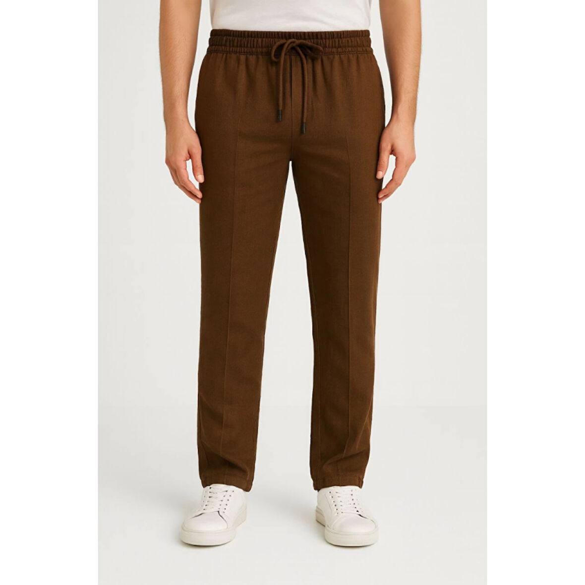 Lucky Life Erkek Keten Pantolon