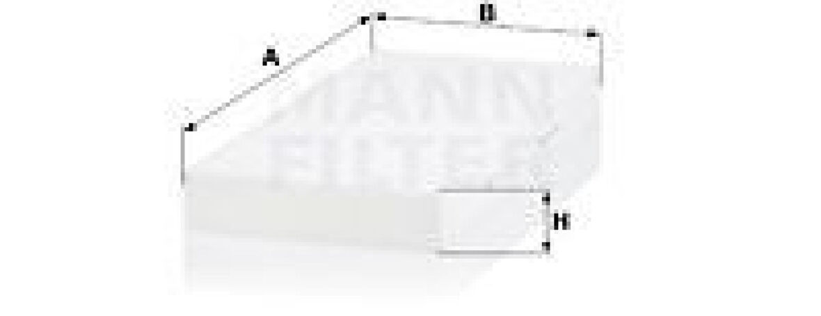 Man Truck Polen Filtresi Man F90 19.422 D2866 90>96 F2000 19.423 D2866 94> 19.463 D2876 94> 19.464 D2876 98> - Mann Cu40110