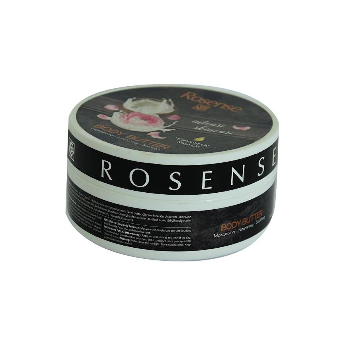 Rosense Body Butter Hindistan Cevizi Yağı Gül Yağı Kremi 150ML