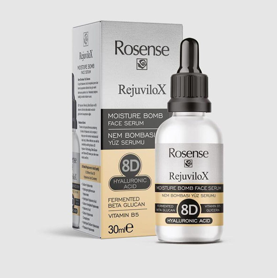 Rosense Rejuvilox Nem Bombası Yüz Serumu 30 ml