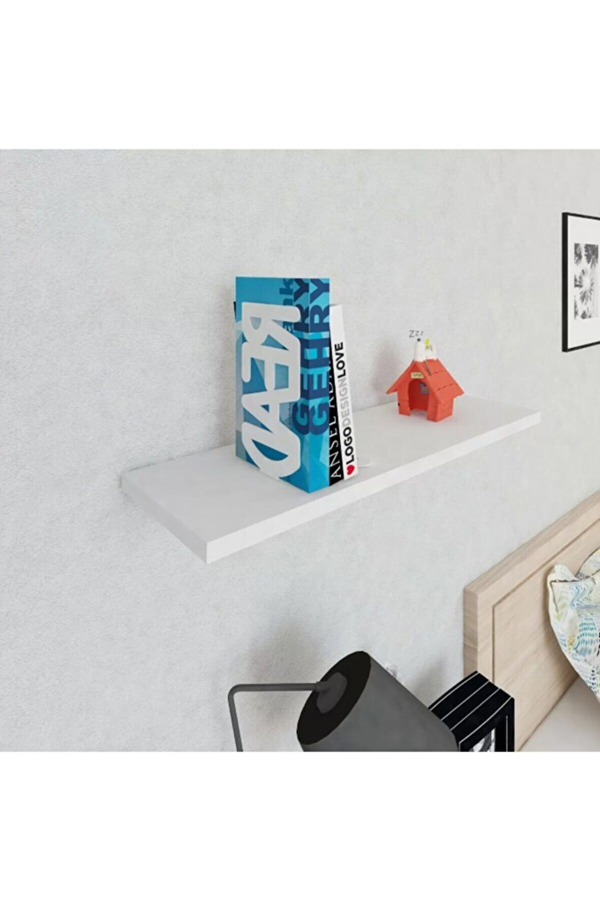 Decormet Readıng Kitap Tutucu Beyaz