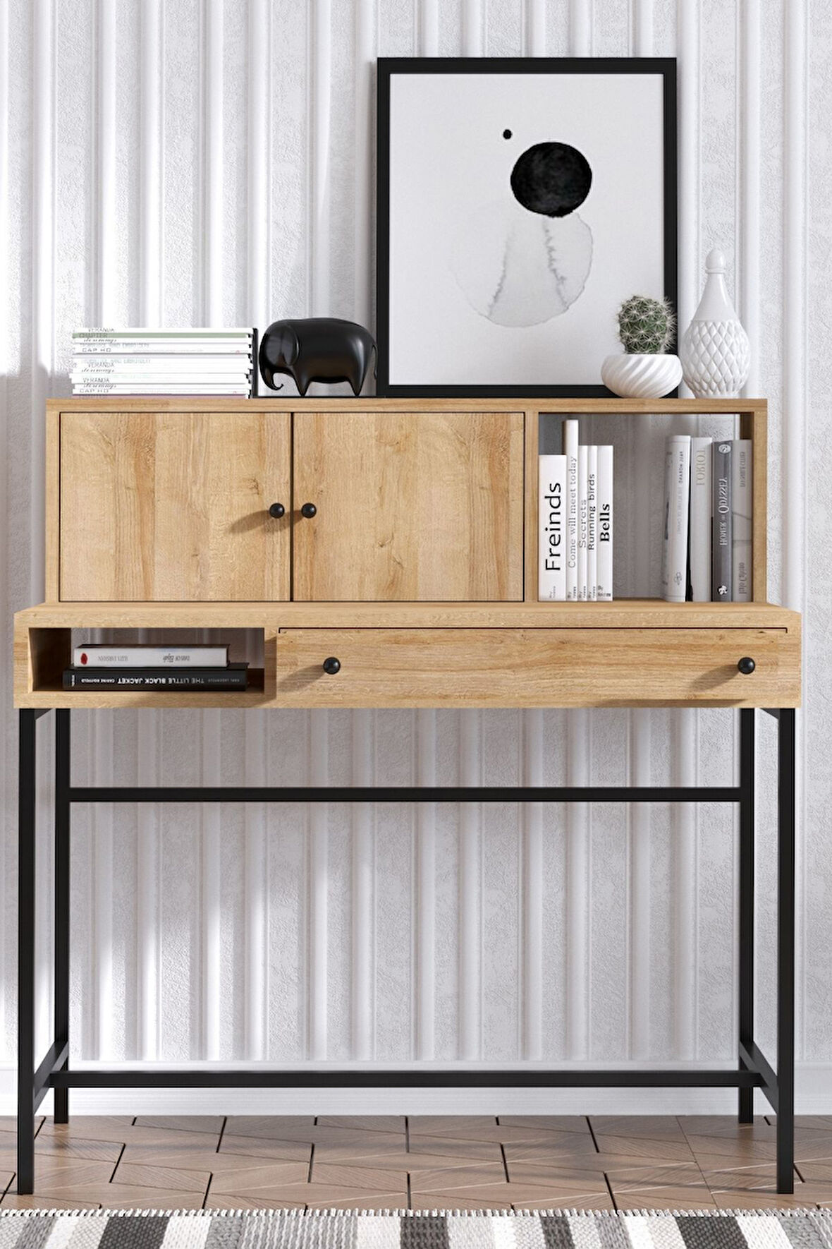 Decormet Jodie Çalışma Masası Safir Meşe