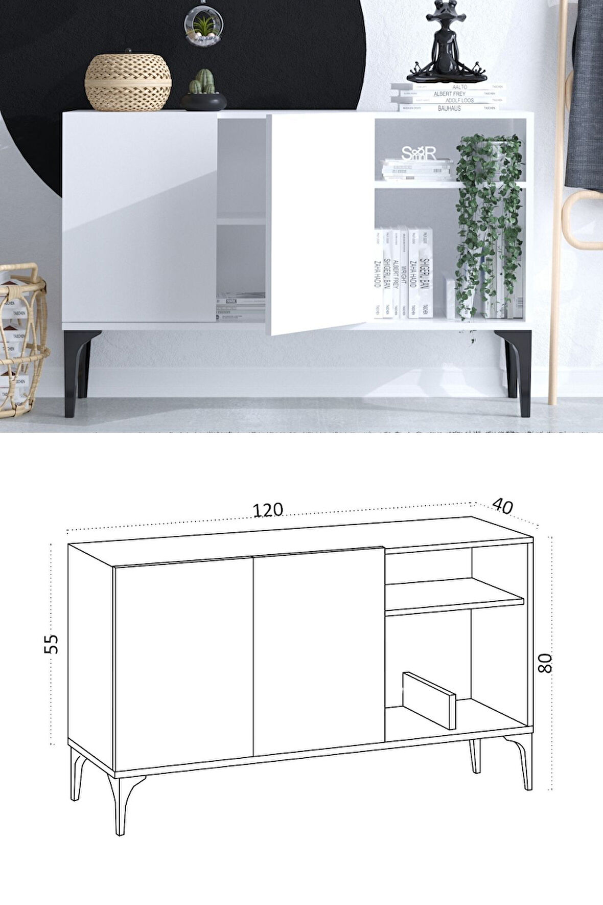 Decormet Galaxy Konsol Dec0075
