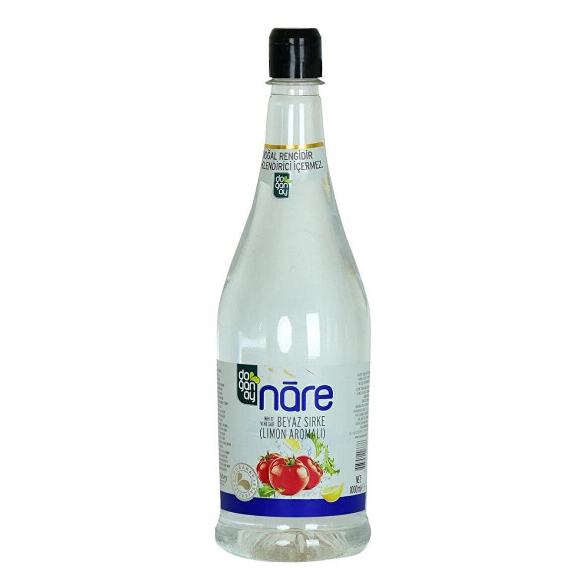 Doğanay Nare Beyaz Sirke Limon Aromalı 1000ML Saf Doğal Litrelik