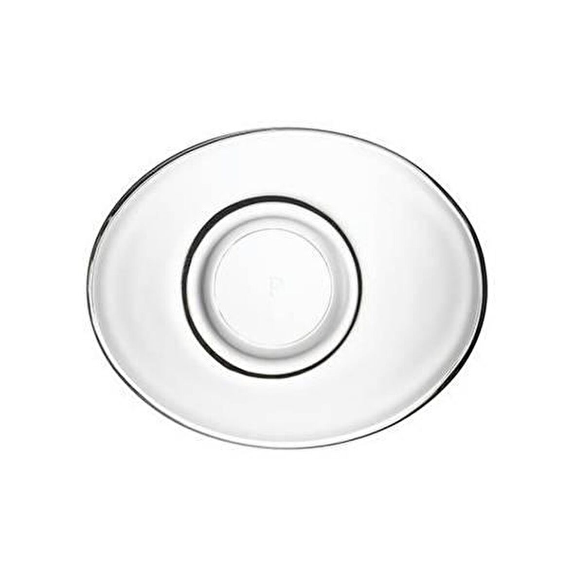 Paşabahçe 54381 oval çay tabağı - çay bardak altı