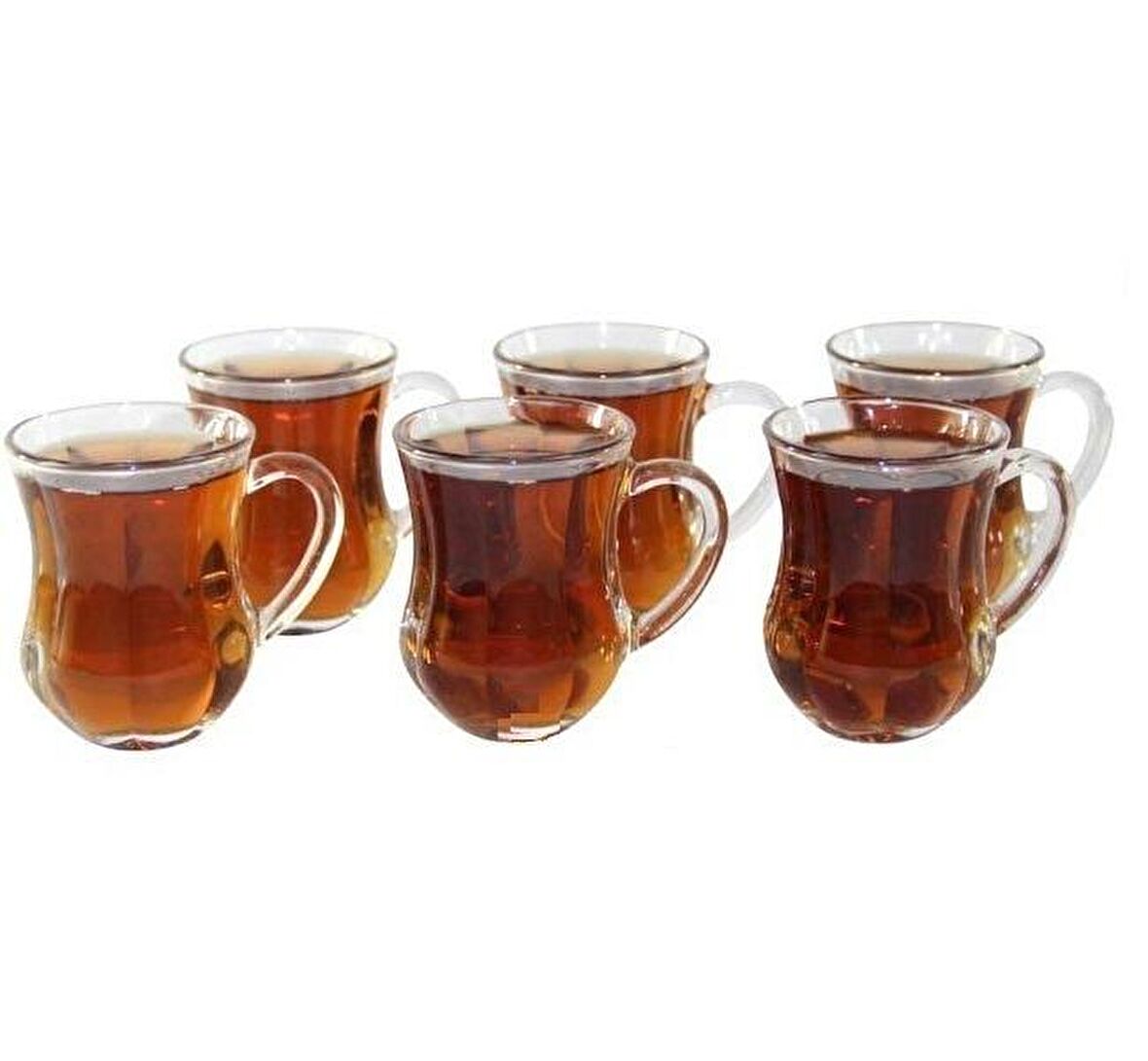 Paşabahçe 55373 Dem Kulplu Çay Bardağı 6 lı