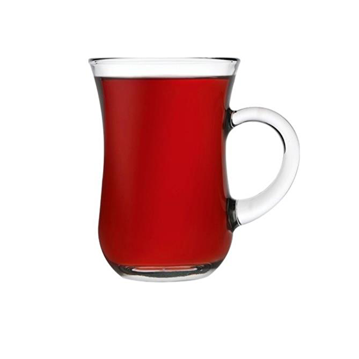 Paşabahçe keyif xl kulplu çay bardak -6 lı çay bardağı  55272