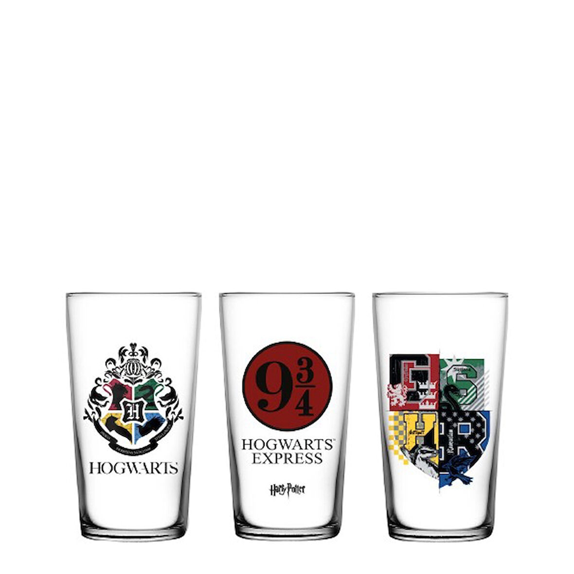 Paşabahçe 96805 3Lü Harry Potter Desenli 570cc/19oz Su Bardağı