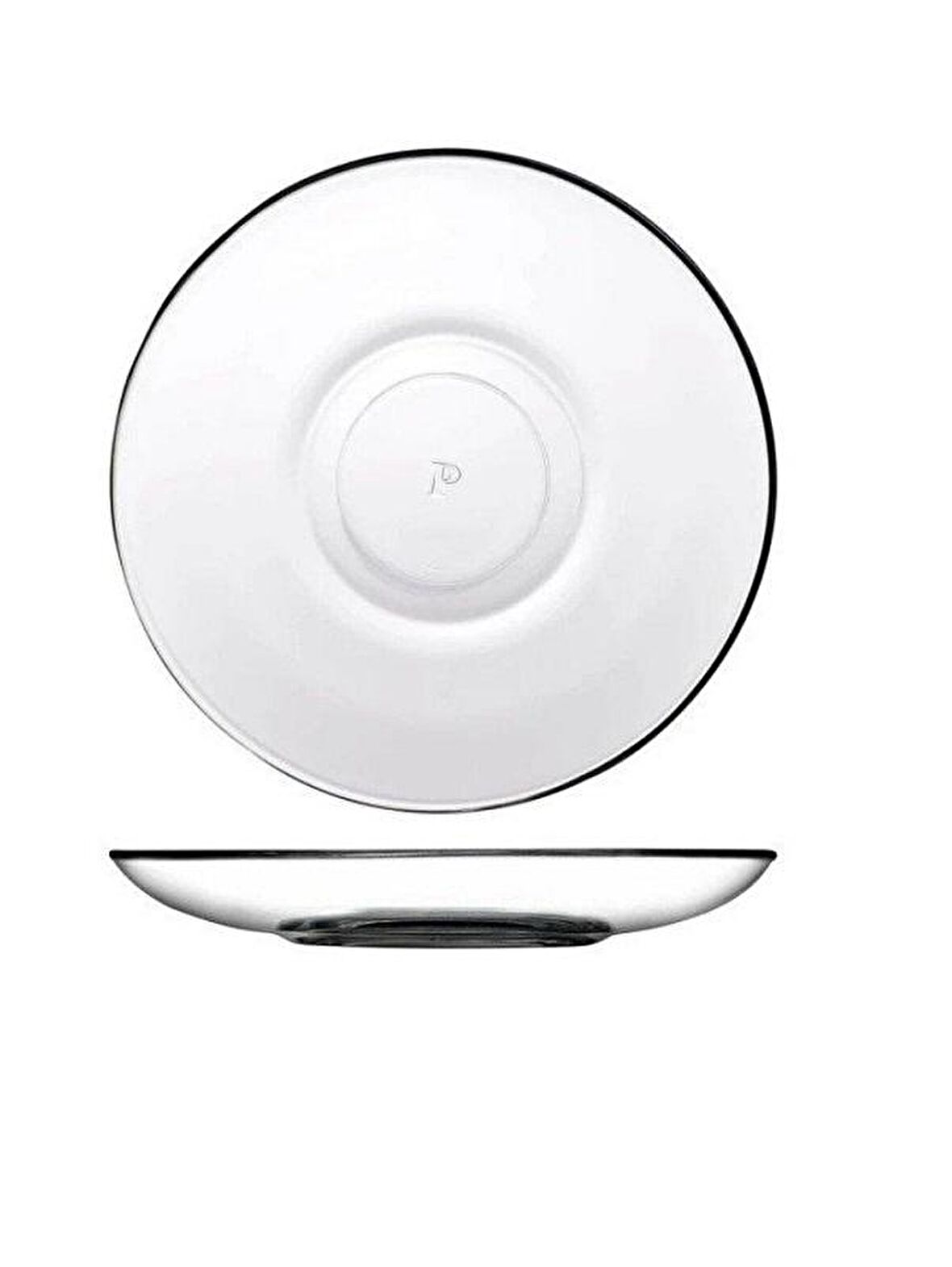 Paşabahçe 54281 V-Block Anti Bakteriyel Çay Tabağı 6 Lı