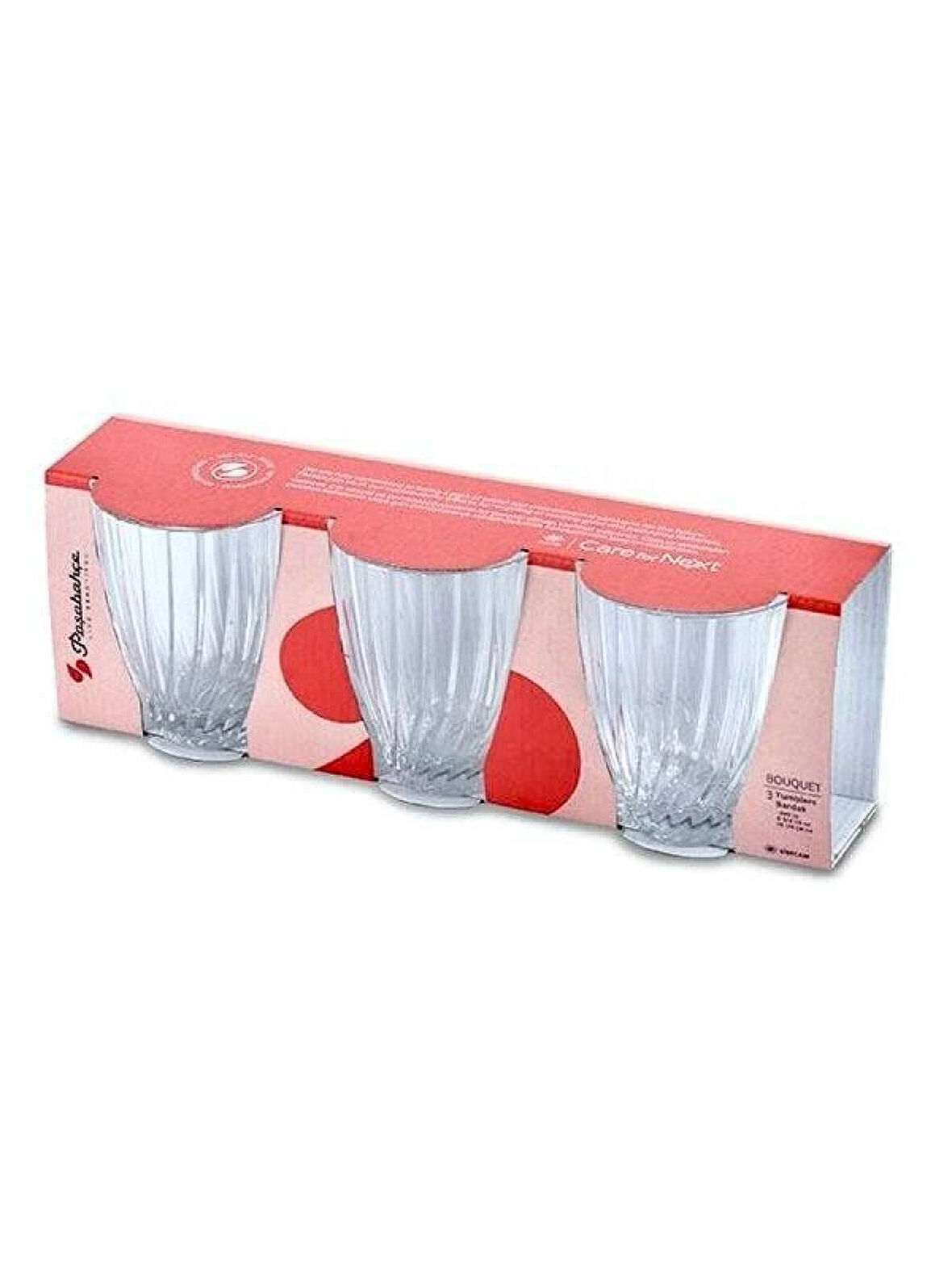 Paşabahçe 520113 Bouquet Su Bardağı 290 cc 3'lü