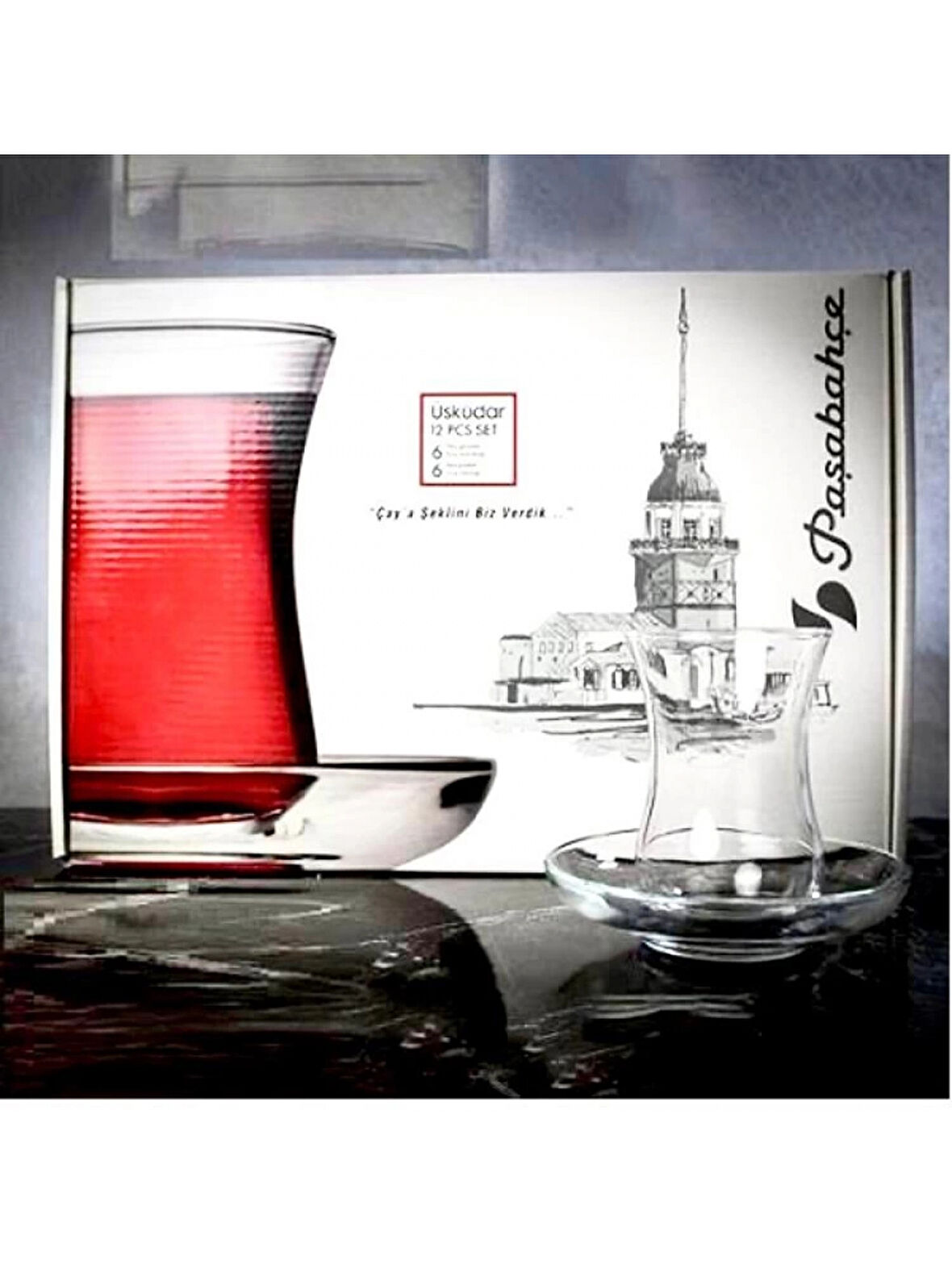 Paşabahçe 97177 Üsküdar Çay Seti 120 cc 12 Parça