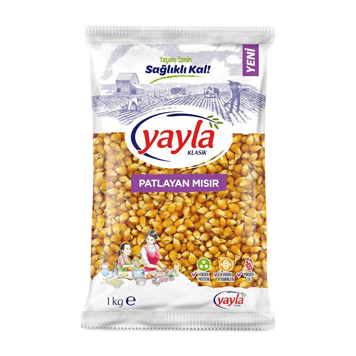 Yayla Patlayan Mısır 1 Kg