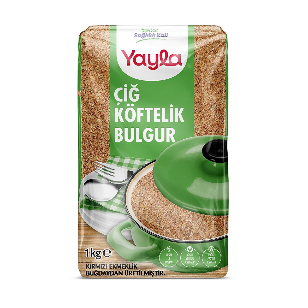 Yayla Çiğ Köftelik Bulgur 1 Kg