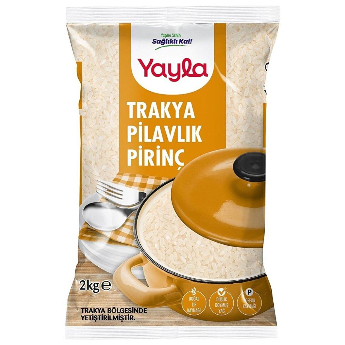 Yayla Trakya Pirinç 2 Kg