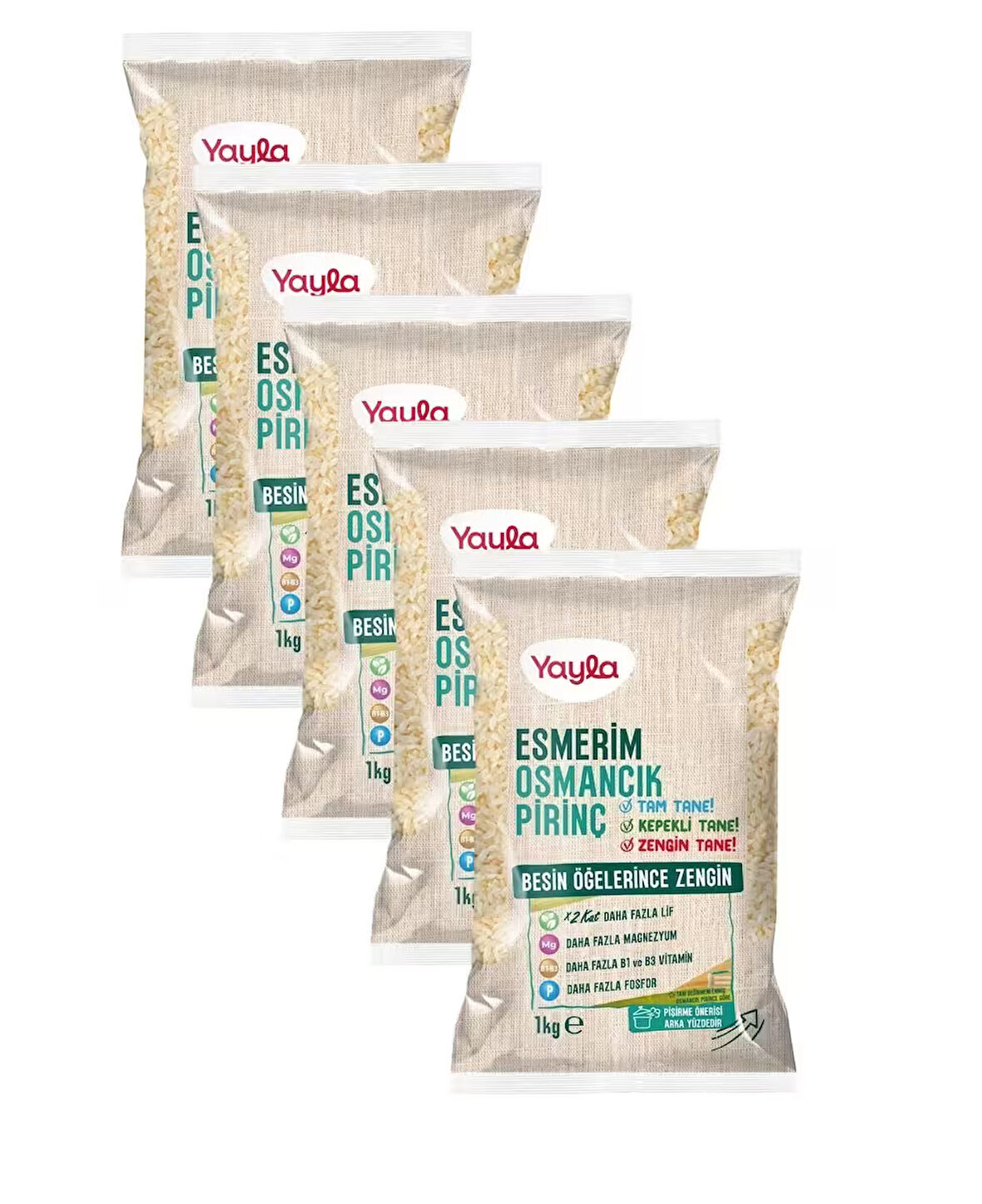 Yayla Esmerim Osmancık Pirinç 1 kg