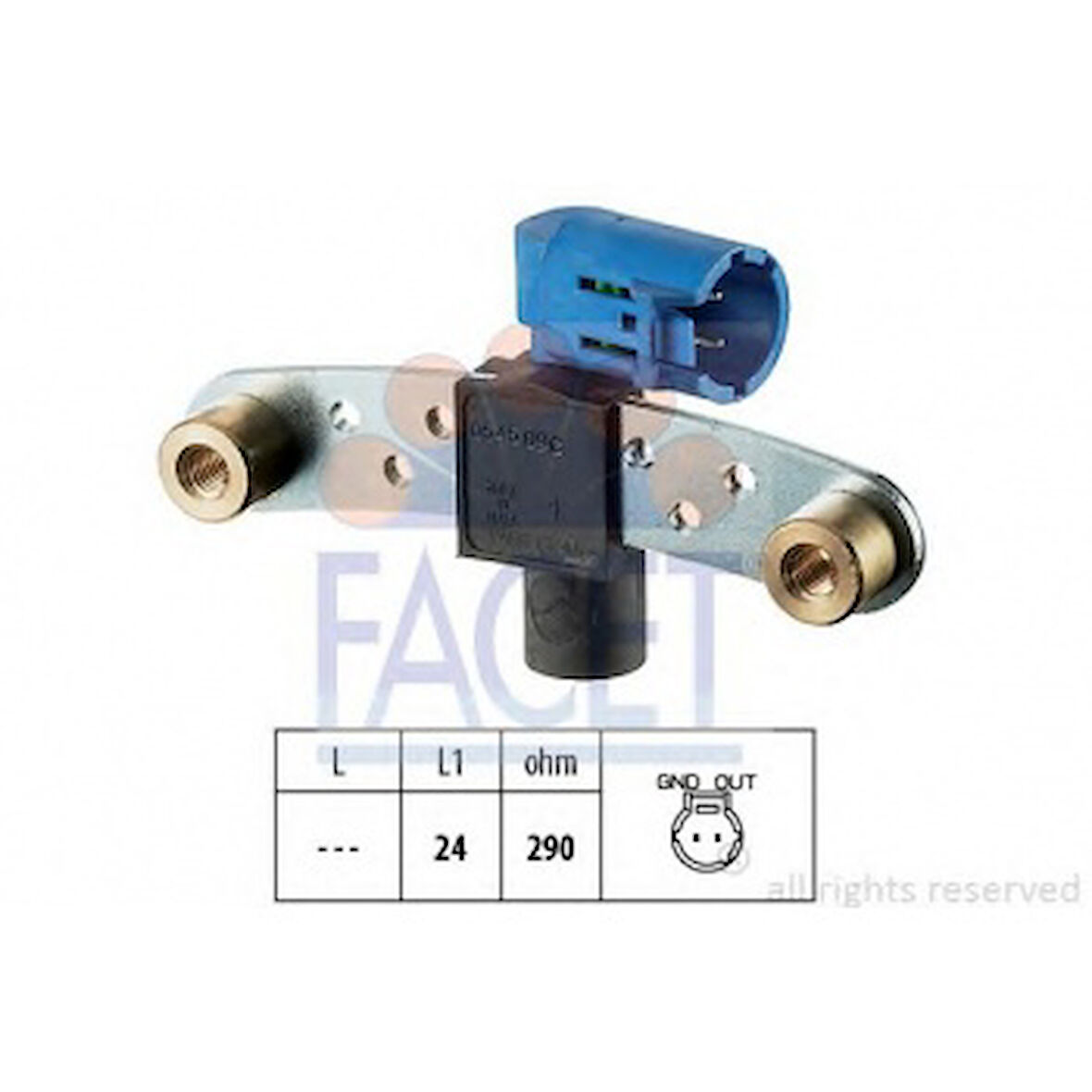 Renault Krank MIL Sensoru Clio-Kangoo-Megane-Laguna 1,4 16v/1,6 16v - Facet 9.0545