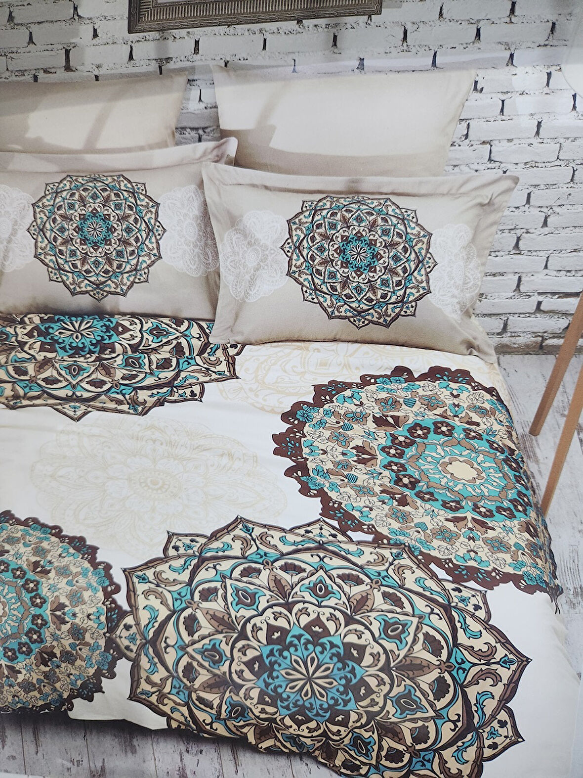 PRİMA CASA ÇİFT KİŞİLİK PAMUK SATEN NEVRESİM TAKIMI REGİNA